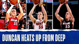Read more about the article Duncan Robinson Hits 7+ 3's In Each Of The Last Three Games!