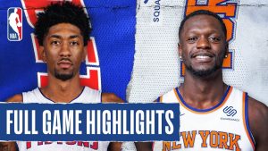 Read more about the article PISTONS at KNICKS | FULL GAME HIGHLIGHTS | March 8, 2020