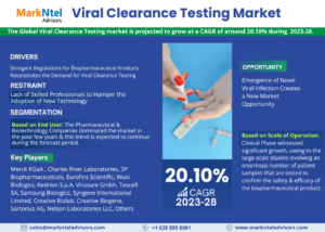 Read more about the article Global Viral Clearance Testing Market Giants Spending Is Going to Boom