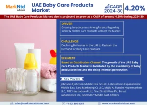 Read more about the article Spotlight on UAE Baby Care Products Market: Technology Giants Making Waves Again, Featuring Key Players| Johnson & Johnson Middle East FZ-LLC, Laboratoires Expanscience Middle East