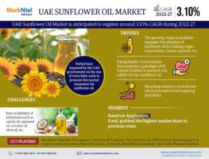 Read more about the article UAE Sunflower Oil Market Analysis 2023 | Biggest Innovation with Top Growing Companies