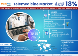 Read more about the article Spotlight on Telemedicine Market: Technology Giants Making Waves Again, Featuring Key Players| GE Healthcare, AMD, Aerotel