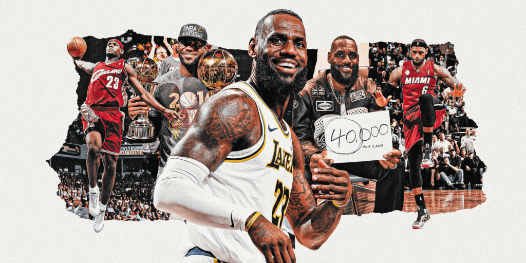 LeBron James at 40