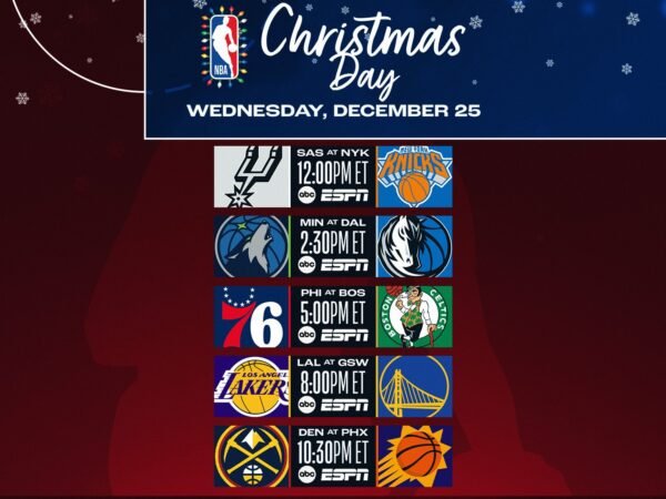 NBA Christmas Games 2024