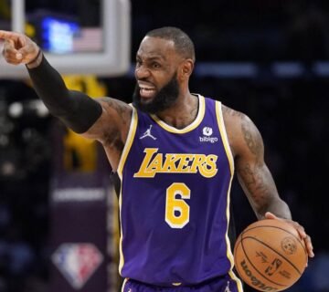 LeBron James Makes NBA