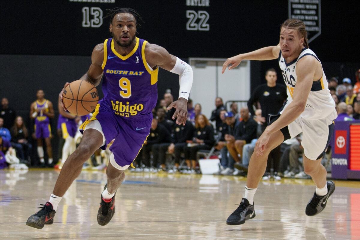Bronny James' Rookie Season