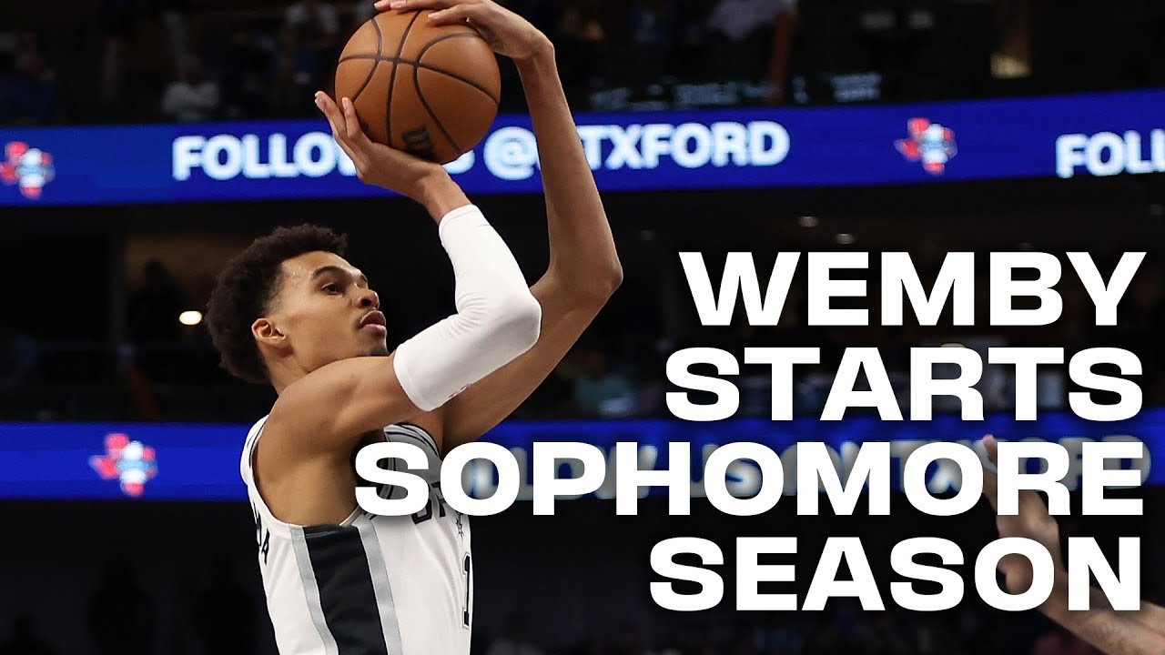 Victor Wembanyama’s Sophomore Leap