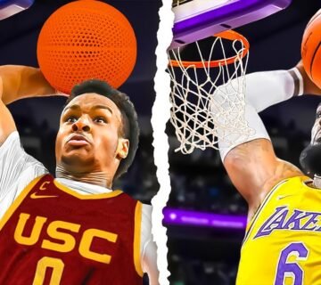 Bronny James vs. LeBron James Stats