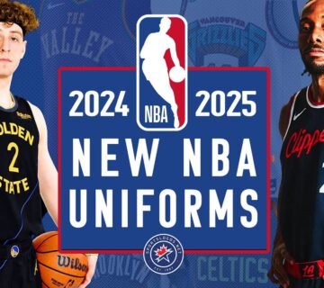 New NBA Jerseys & Sponsorship Deals 2024-25