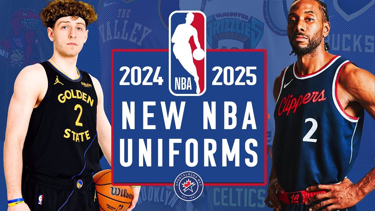 New NBA Jerseys & Sponsorship Deals 2024-25