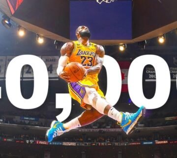 LeBron James Nears 40,000 Points