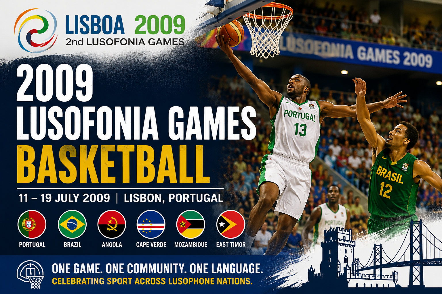 2009 Lusofonia Games Basketball